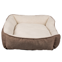 Grey Foldable Luxury Sofa Large Pet Dog Bed