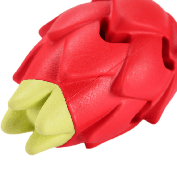 Rubber Pitaya Dog Bite Toy