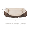 Grey Foldable Luxury Sofa Large Pet Dog Bed